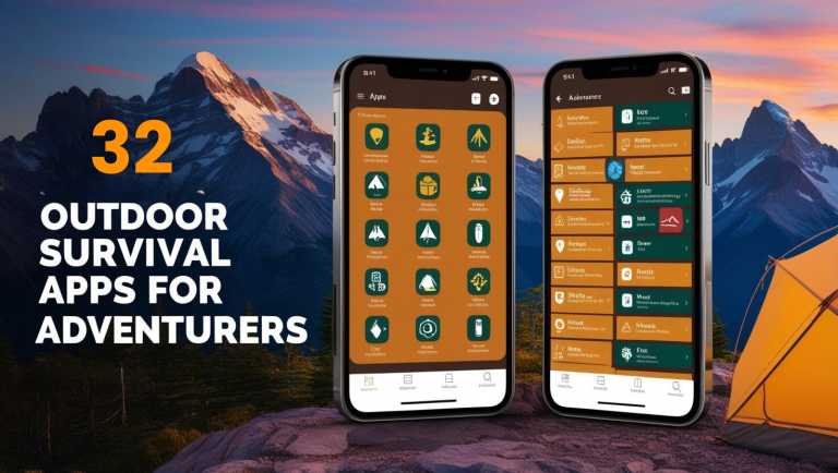 Outdoor Survival Tech: 32 Life-Saving Apps for Adventurers