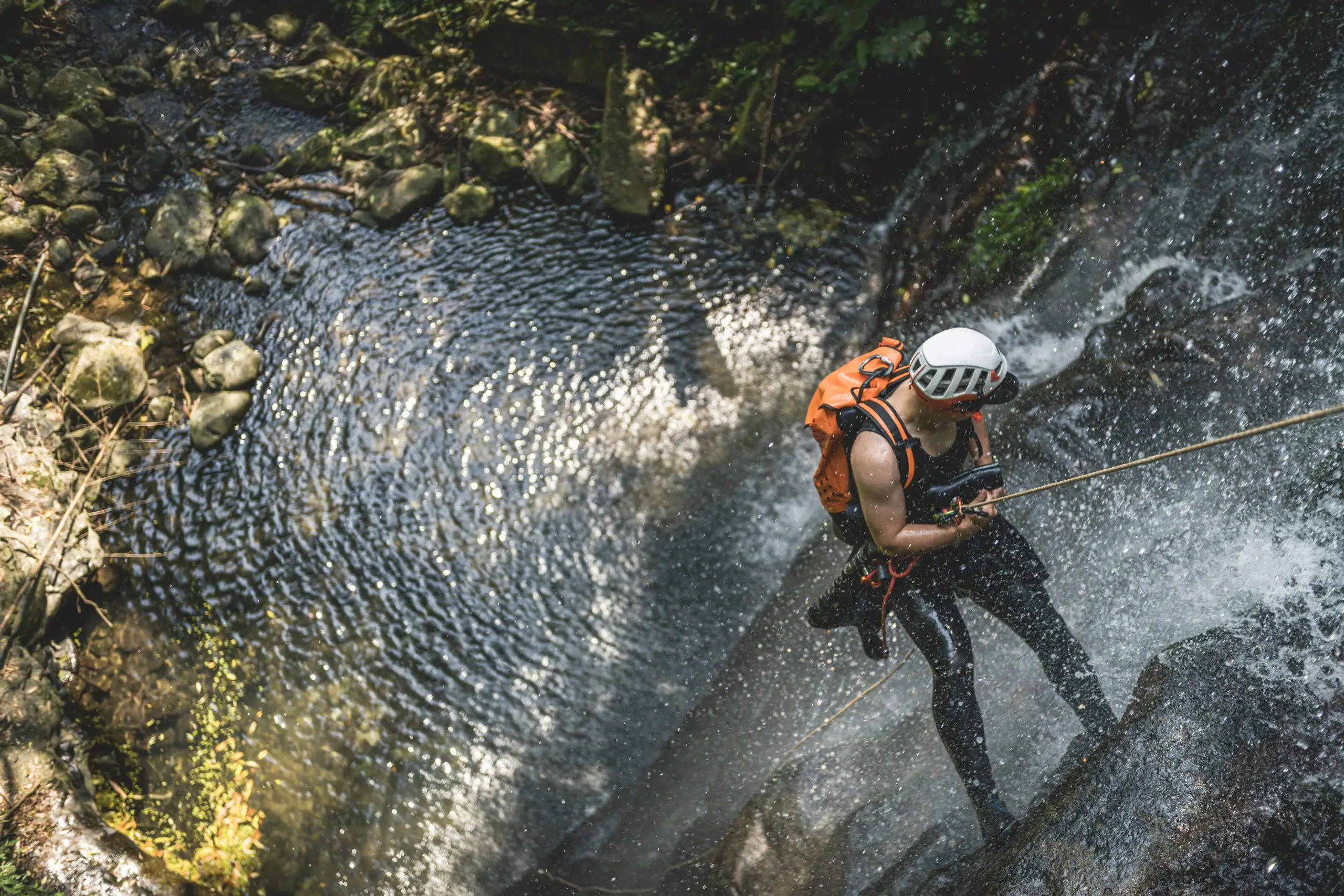 Canyoning in Southern Scotland