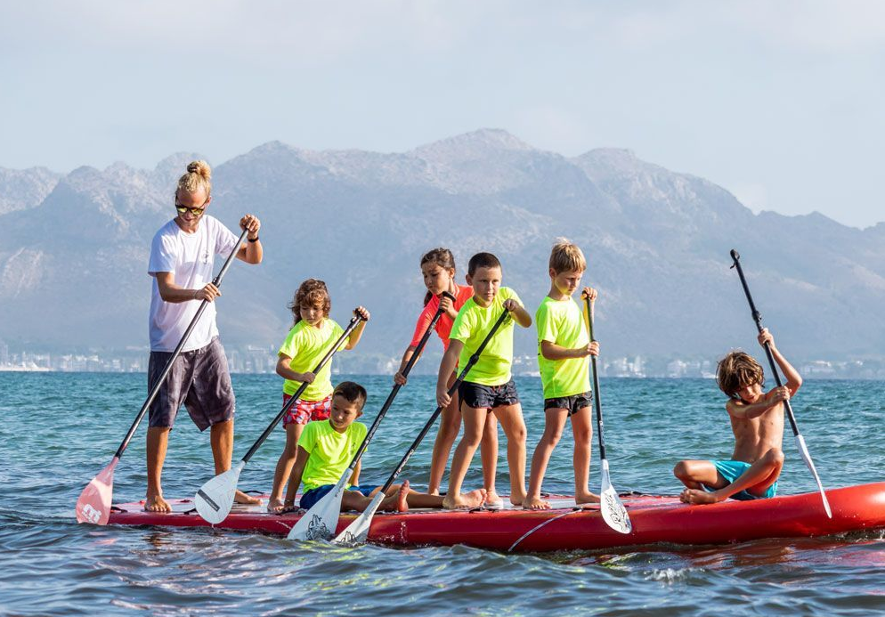 Paddleboarding for Kids in Pollensa Bay gallery 6