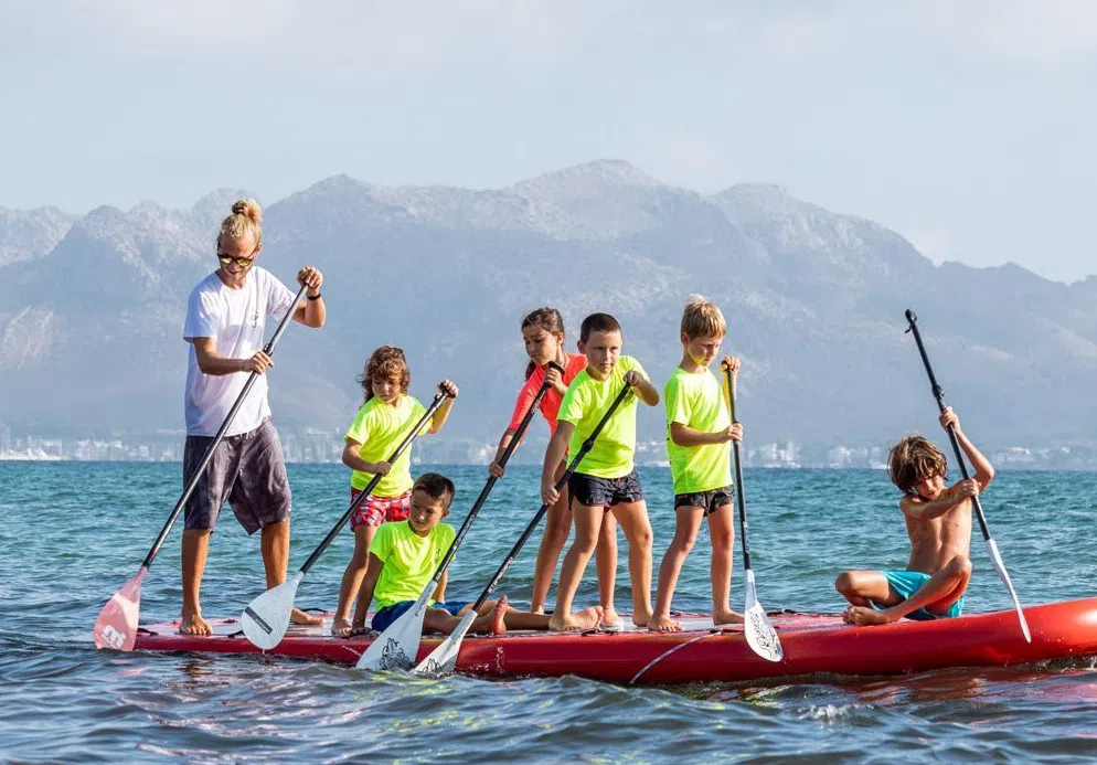 Paddleboarding for Kids in Pollensa Bay, photo 2