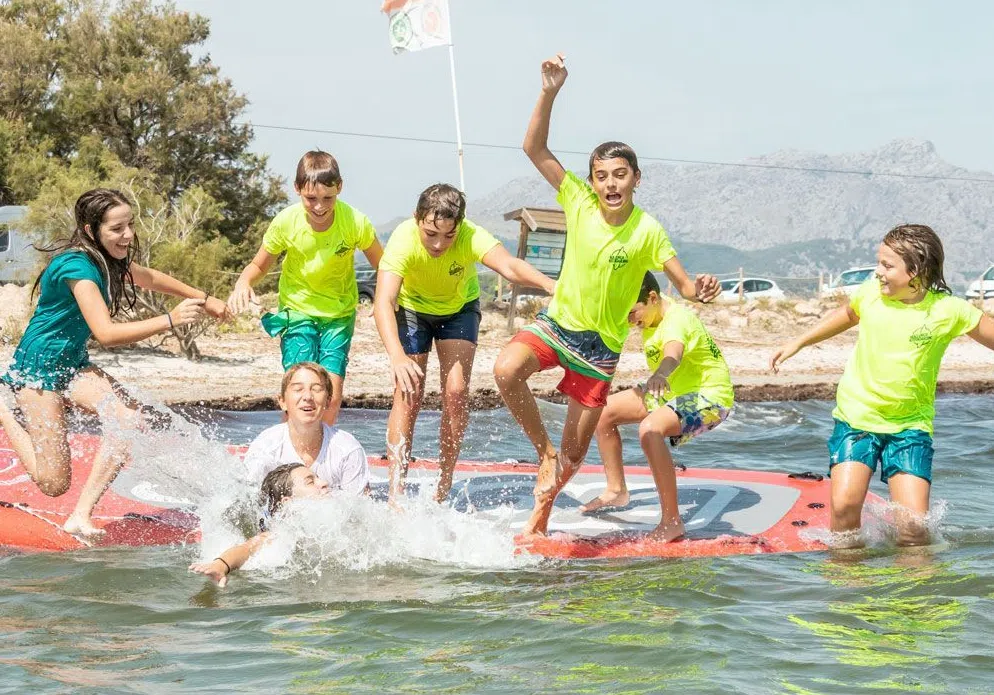 Paddleboarding for Kids in Pollensa Bay gallery 2