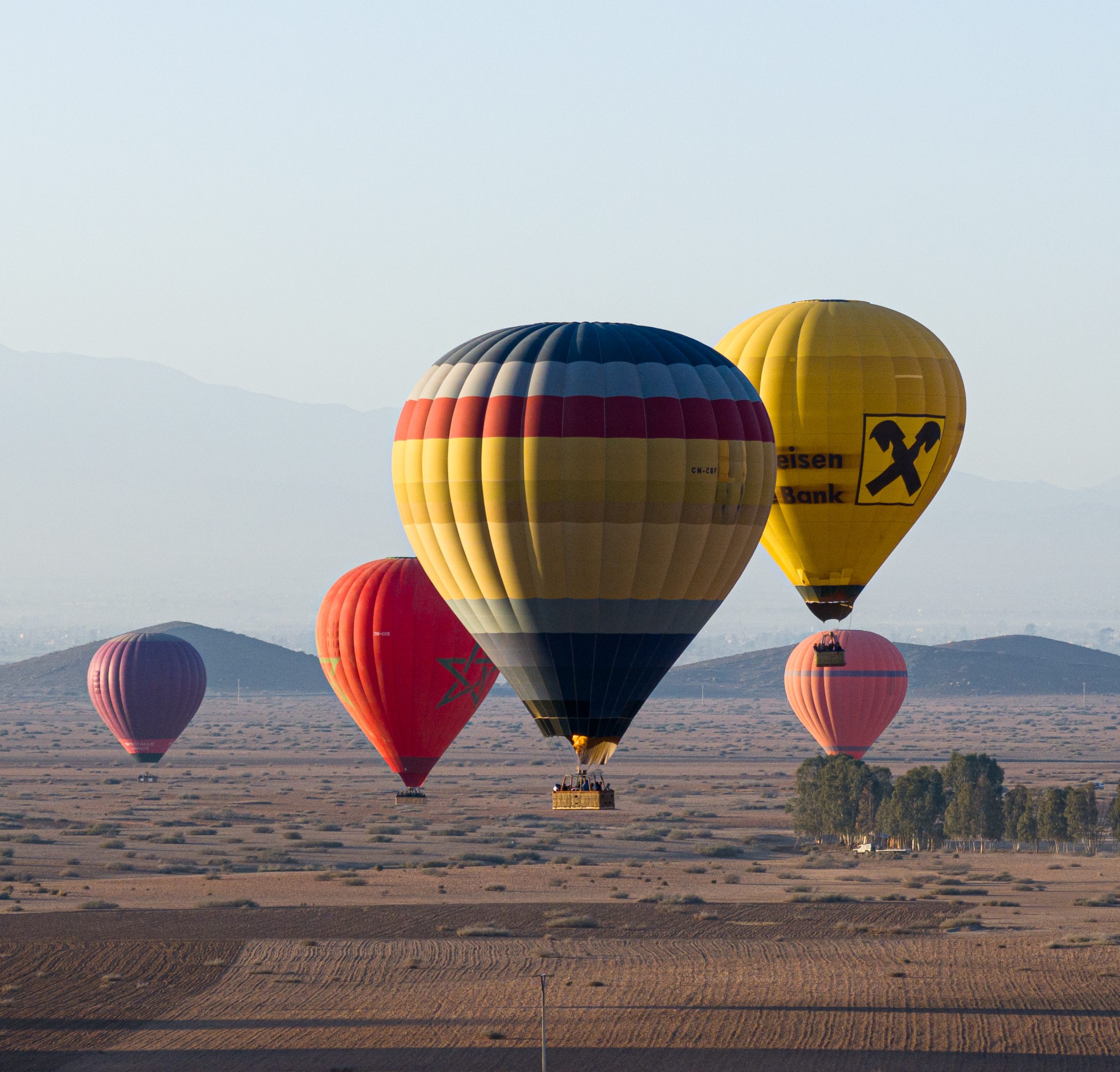 Hot-air balloon mornings