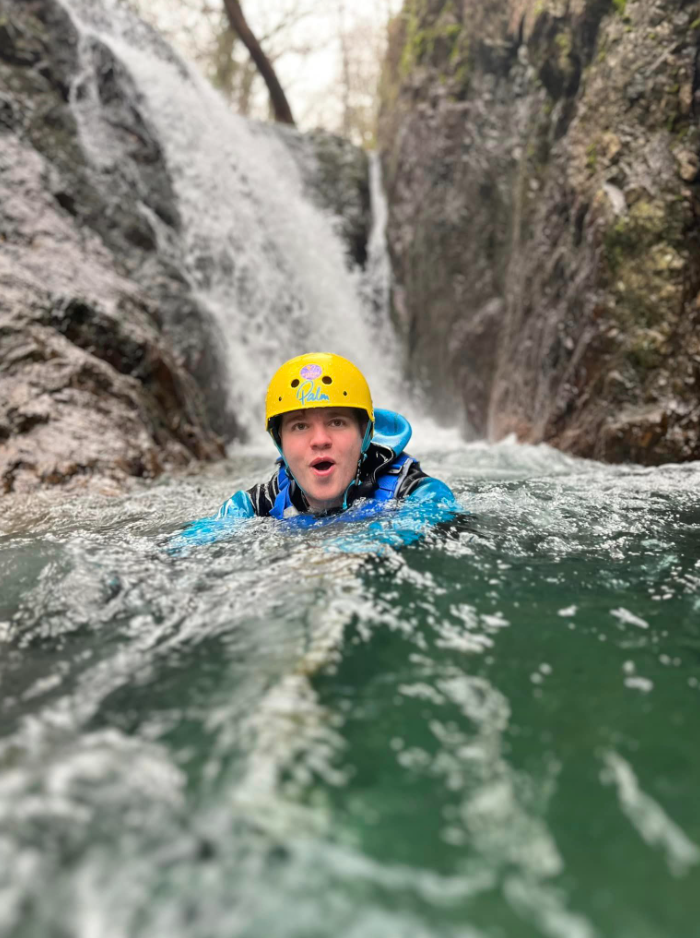 Canyoning in Church Beck, Coniston, Lake District